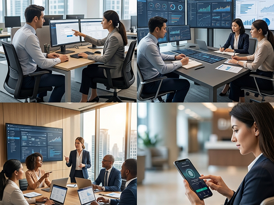 Banking enterprise web portal