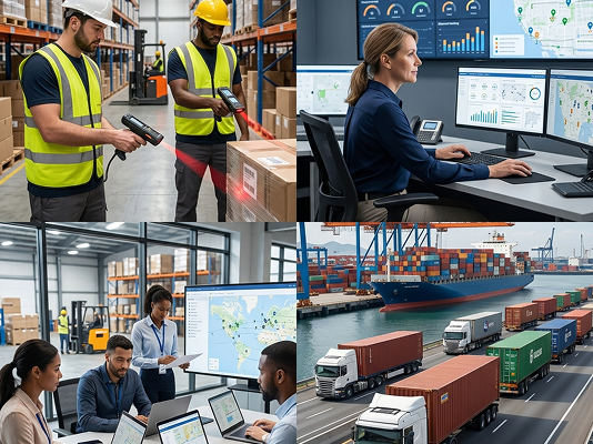 Logistics enterprise web application