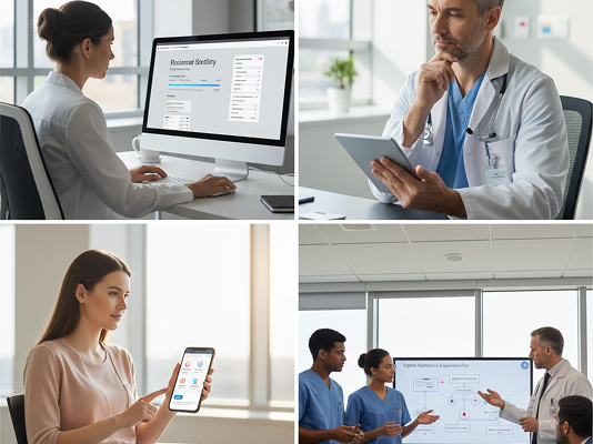 Healthcare website redesign