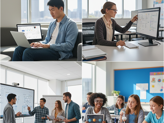 Education website redesign